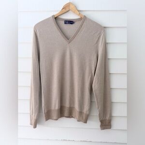 Ralph Lauren Purple Label Cashmere V-Neck Sweater Size S